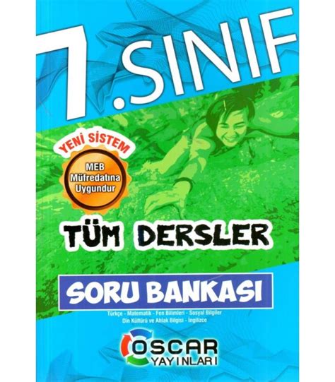 Oscar Yayınları 7 Sınıf Tüm Dersler Soru Bankası Gümrük Deposu