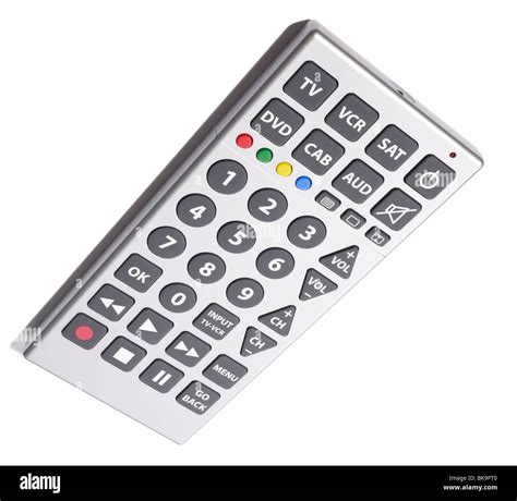 Universal television remote control Stock Photo - Alamy