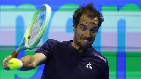 Tennis Gasquet Joue Et Perd Son E Match Sur Le Circuit Atp Madrid