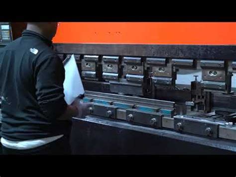 Amada Model FBD8025 CNC Hydraulic Press Brake YouTube