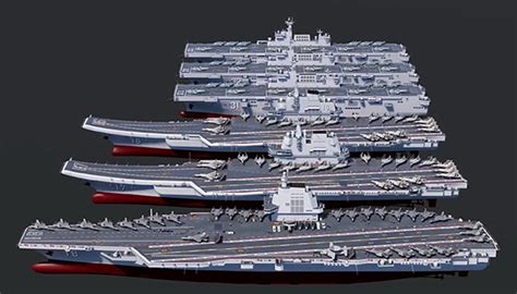 Fujian Chinas Newest Type 03 Aircraft Carrier