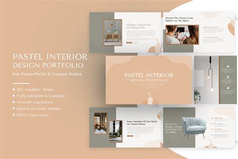 Interior Design Portfolio Template Slidestack