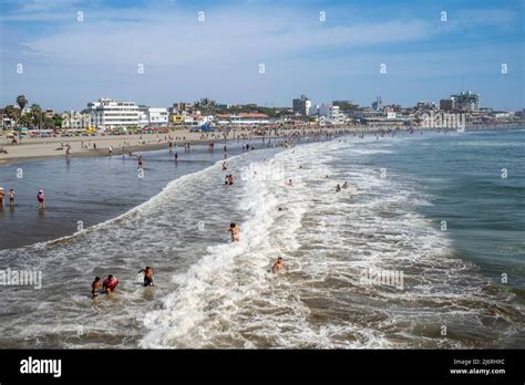 Pimentel Beach Chiclayo Chiclayo Province Peru Stock Photo Alamy