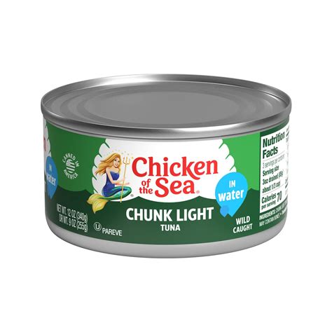 Amazon Chicken Of The Sea Chunk Light Tuna In Water Wild Caught