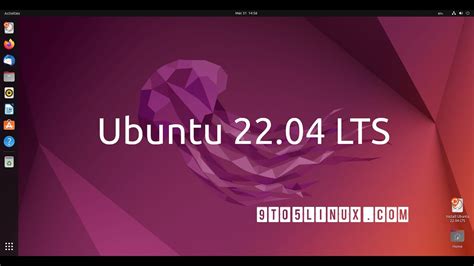 First Look Ubuntu Lts Jammy Jellyfish Youtube