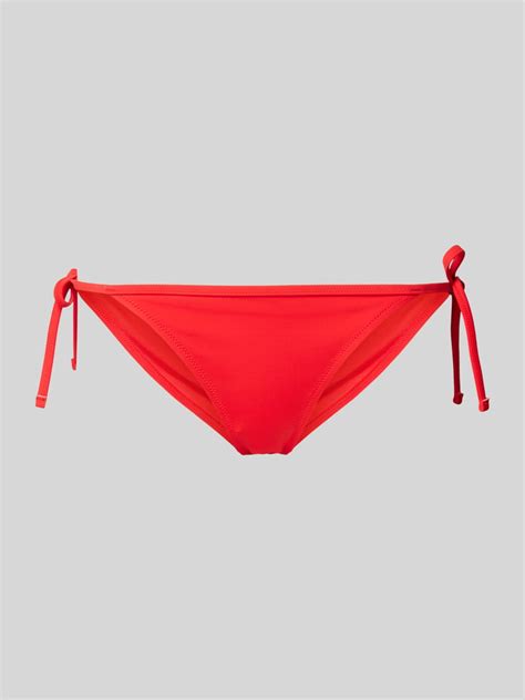 Puma Bikini Hose Mit Seitlicher Schn Rung Rot Online Kaufen