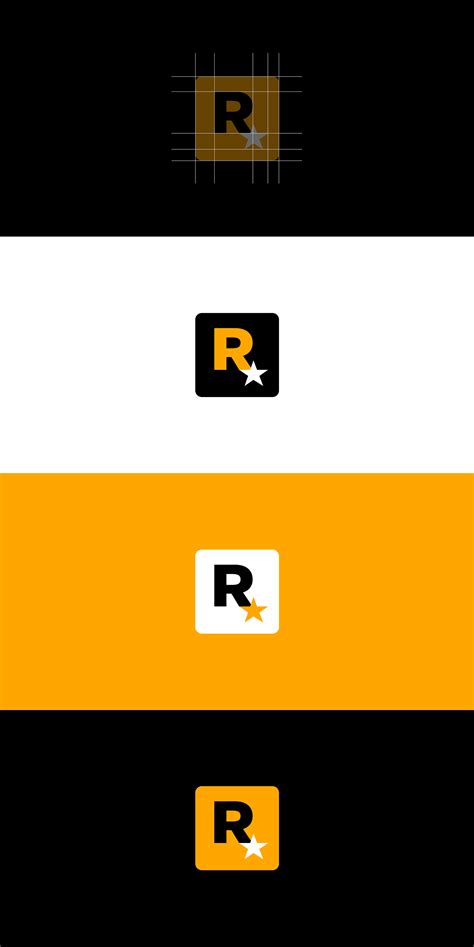 Rockstar Games Logo Redesign :: Behance