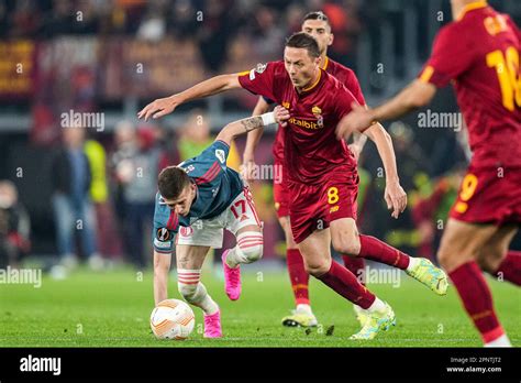 Rome Italy Th Apr Rome Sebastian Szymanski Of Feyenoord