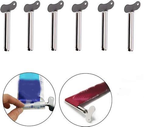 Amazon Xinhongo 6 Pcs Stainless Steel Toothpaste Tube Squeezers