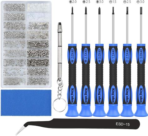 Eyeglass Repair Tool Kit Lifegoo Glasses Precision Screwdriver Set With