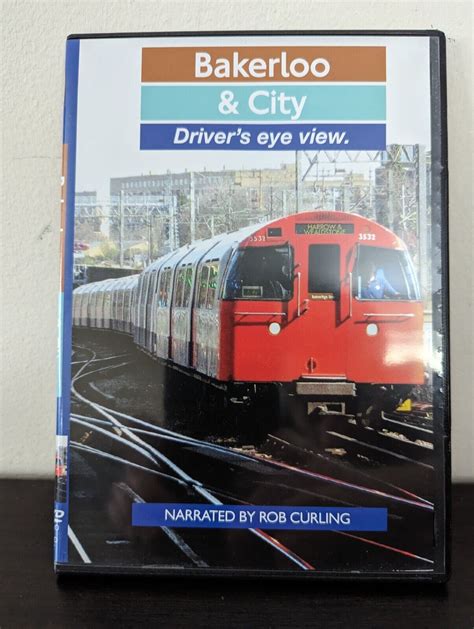 Bakerloo City Dvd Drivers Eye View Cab Ride Railway Dvd