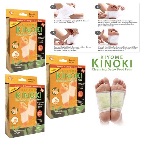 Jual KINOKI GOLD Cleansing Detox Foot Pads Koyo Kaki KINOKI 1box