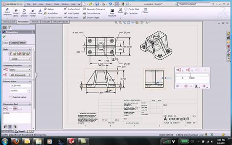 Solidworks Drawing Template