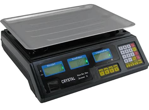 Весы торговые электронные настольные с калькулятором до 50 кг 6 Вт ...