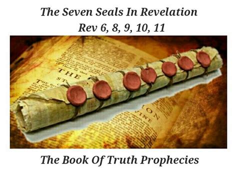 The Seven Seals In The Book Of Revelation The Seventh Seal Book Of