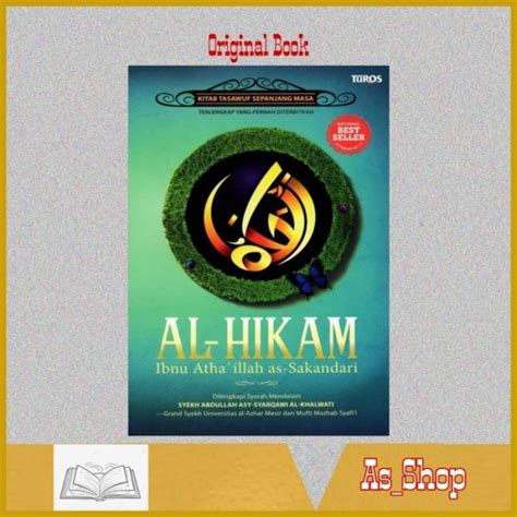 Promo Buku Al Hikam Kitab Tasawuf Sepanjang Masa Ibnu Athaillah Hc