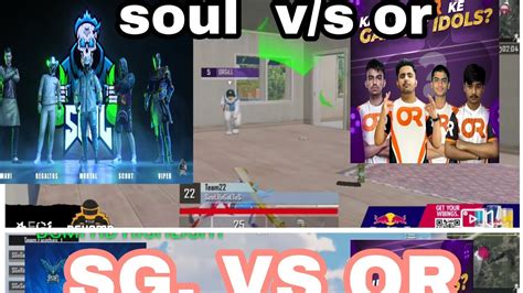 Soul Vs Or In Water City Or Vs Sg Scrim Highlight Youtube