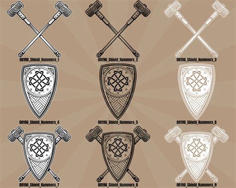 Medieval Shield Tattoo Designs