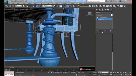 3ds Max Ile Masa Ve Sandalye Modelleme YouTube