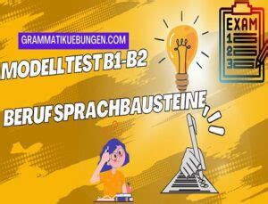 Modelltest B B Beruf Sprachbausteine Bungen Pdf