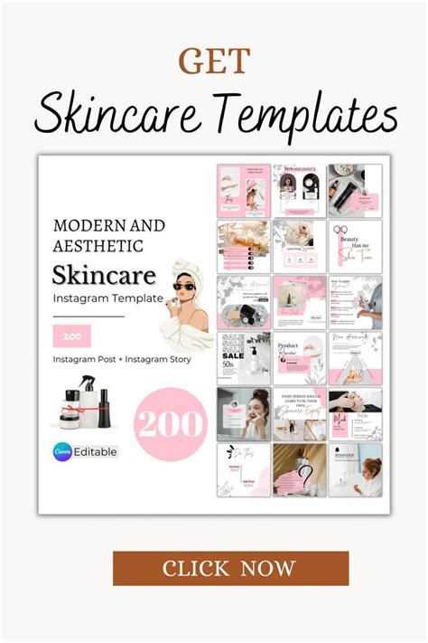 Skincare Instagram Post Template Beauty Instagram Template