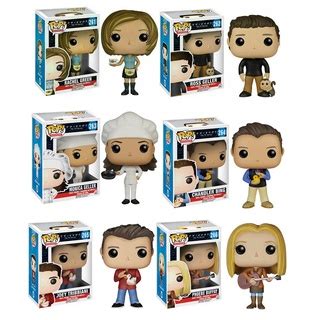 Funko Television Pop Friends Chandler Joey Ross Rachel Monica Da