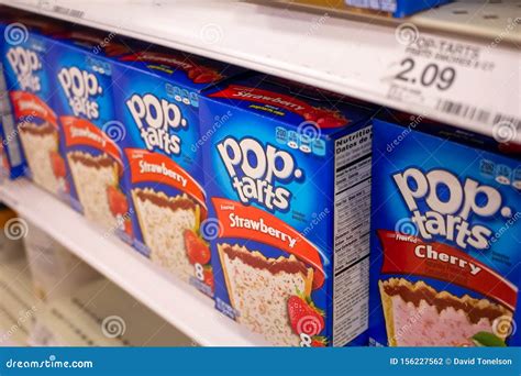 Pop Tarts On The Shelf Editorial Photography Image Of Filling 156227562