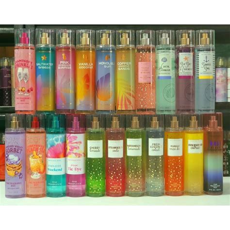 Original Bath And Body Works Fine Fragrance Mist 03 Shopee Philippines