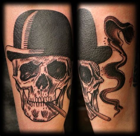 Awasome Smoke Skull Tattoo 2022