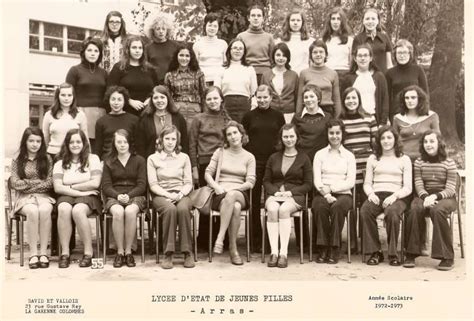 Photo de classe Seconde de 1972 Lycée D etat De Jeunes Filles