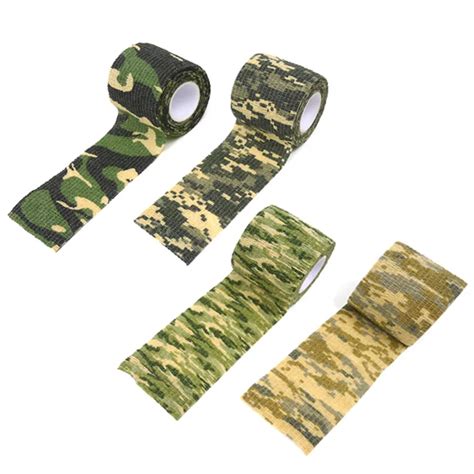 EDC 4 5 M 5cm Non Woven Outdoor Camouflage Elastic Tape Military