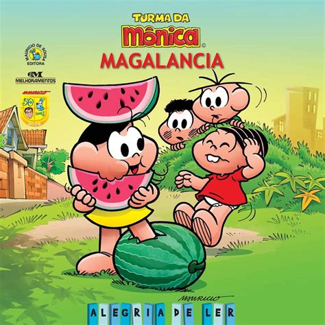 Livro Alegria de Ler Turma da Mônica Magalancia Maurício de