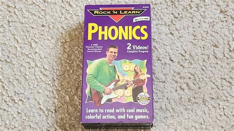 Rock N Learn Phonics Vol L 2000 VHS Opening Closing YouTube