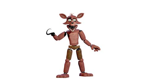 Sfmfnaf Unwithered Foxy Render Full Body V2 By Estevamgamer On