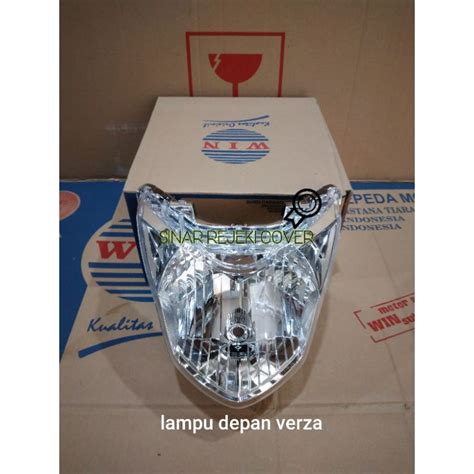 WIN LAMPU DEPAN VERZA OLD REFLEKTOR HEADLAMP HONDA VERZA OLD Lazada