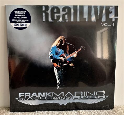 Marino Frank Mahogany Rush Reallive Vol Lp Emossed Gatefold