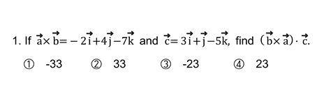 Solved If Vec A Vec B 2vec I 4vec J 7vec K And Chegg