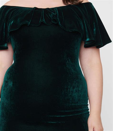 Buy The Best Gifts Clothing Unique Vintage Plus Size Emerald Green