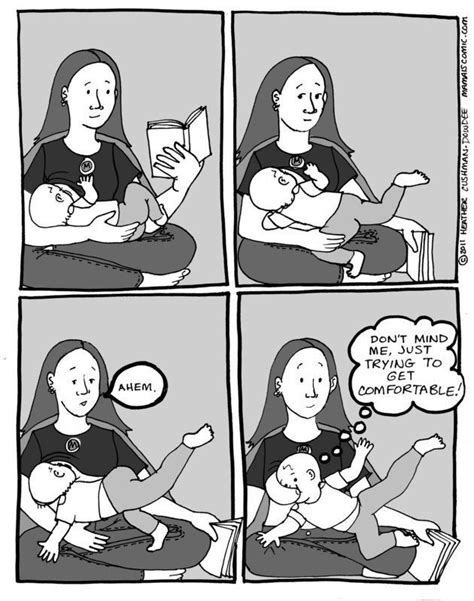 Parenting Cartoons That Show Being A New Mom Is An Adjustment