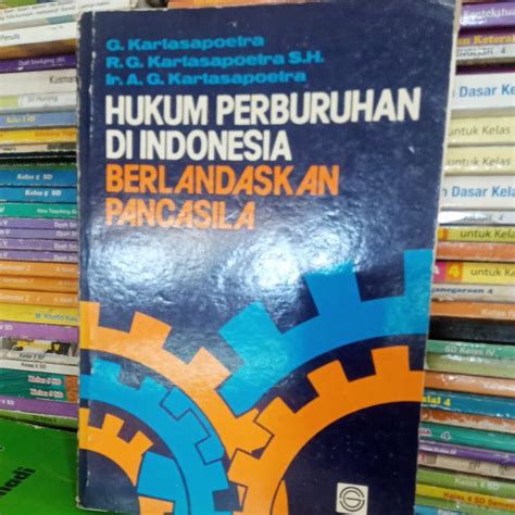 Jual Buku Hukum Perburuhan Di Indonesia Berlandaskan Pancasila Shopee