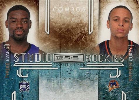 Panini Rookies Stars Studio Combo Rookies Stephen Curry Tyreke