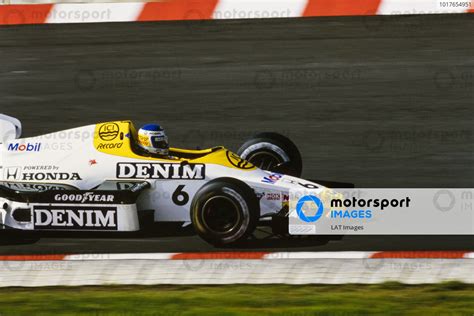 Keke Rosberg Williams Fw B Honda European Gp Motorsport Images