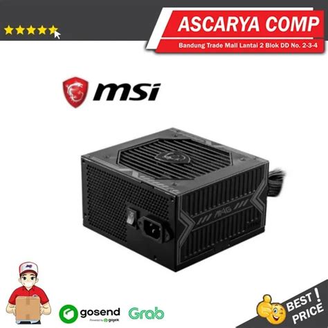 Msi Mag A Dn Psu W Non Modular Lazada Indonesia