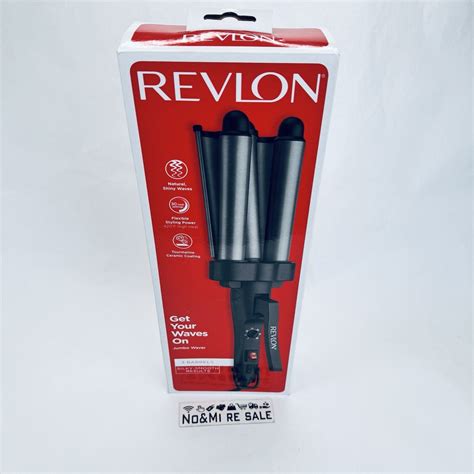 Revlon Barrel Jumbo Hair Waver Long Lasting Natural Looking Waves