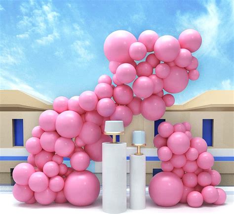 Buy Ponamfo Pink Party Latex Balloons 100pcs 1812105 Ballons