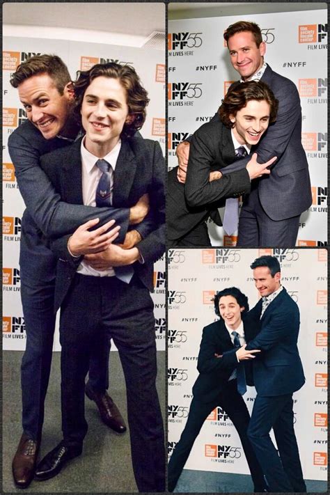 Armie Hammer And Timothee Chalamet Call Me Cute Gay Couples Film Life