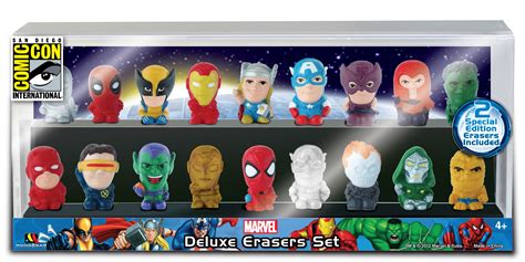 Sdcc 12 Monogram International Offering Marvel Eraser Set — Major