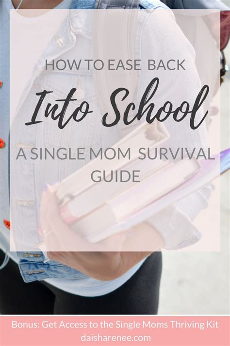 5 Tips For Going Back To School Single Moms Should Try Single Mom