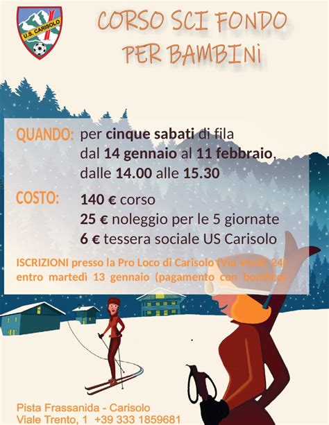 Carisolo Corsi Di Fondo Per Bambini Ed Adulti Campane Di Pinzolo It