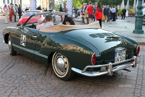 1965 VW 1300 Karmann-Ghia Typ 14 Cabriolet (rear view) | 1960s | Paledog Photo Collection